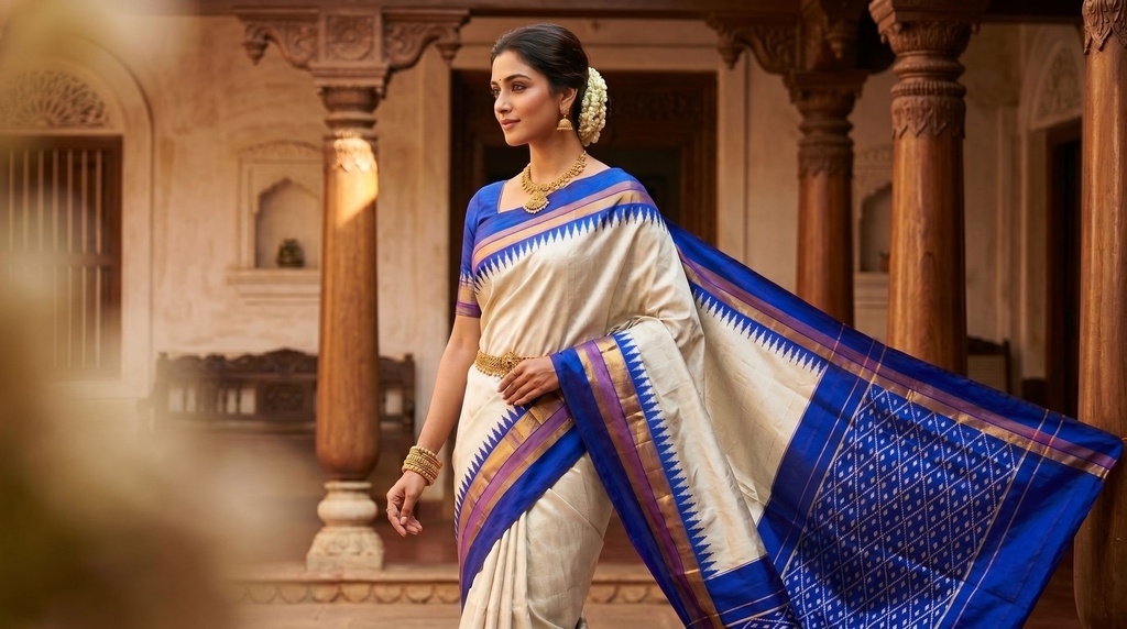 Pochampally silk saree