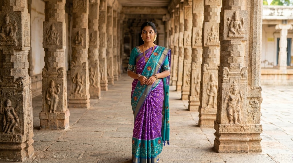 Pochampally silk saree