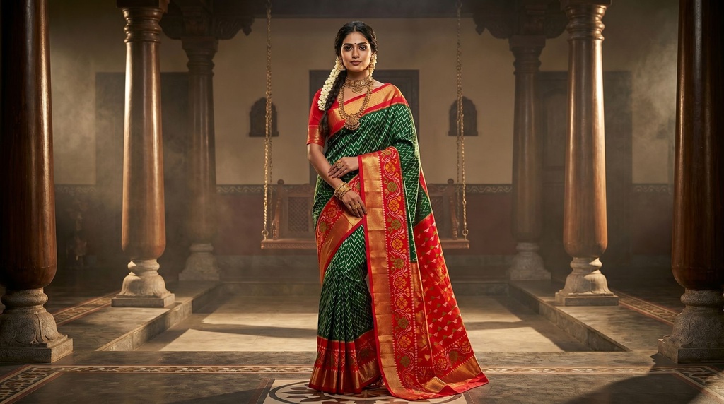 Pochampally silk saree