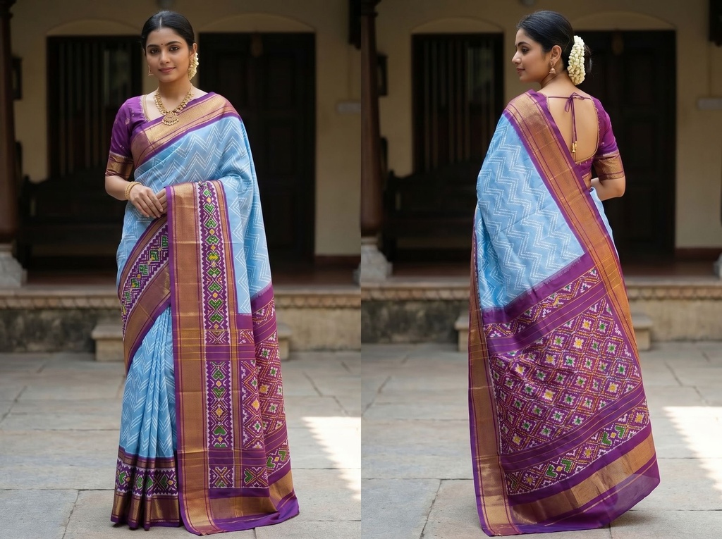 Pochampally silk saree