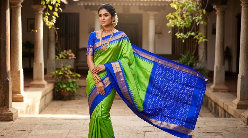 Pochampally silk saree