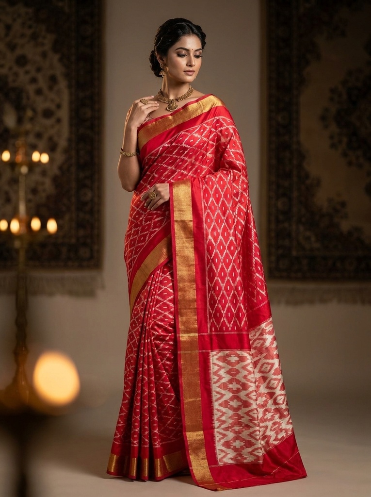 Pochampally silk saree
